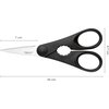 Nożyczki FISKARS Essential Kitchen (20 cm) Materiał ostrza Stal nierdzewna