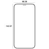Szkło hartowane ETTERI 9D do Apple iPhone 12/12 Pro Model telefonu iPhone 12 Pro