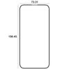 Szkło hartowane ETTERI 9D do Apple iPhone 15 Pro Max Seria telefonu iPhone