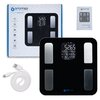 Waga łazienkowa OROMED Oro-Bluetooth H Smart Czarny Maksymalna waga [kg] 180