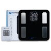 Waga łazienkowa OROMED Oro-Bluetooth H Smart Czarny Zasilanie Akumulatorowe