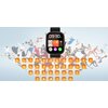 Smartwatch IMIKI Frame 2 Lite Czarny Pulsometr Tak