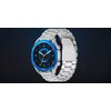 Smartwatch IMIKI Xplorer Oyster Srebrno-niebieski Krokomierz Tak