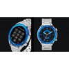 Smartwatch IMIKI Xplorer Oyster Srebrno-niebieski GPS Nie