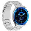 Smartwatch IMIKI Xplorer Oyster Srebrno-niebieski Komunikacja Bluetooth