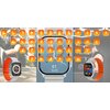 Smartwatch IMIKI Frame Pro Srebrny Licznik spalonych kalorii Tak