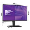 Monitor DELL Pro 24 E2425HSM 23.8" 1920x1080px IPS 100Hz Częstotliwość odświeżania obrazu [Hz] 100