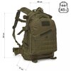 Plecak NILS CAMP Vanguard NC3904 Zielony Płeć Damska