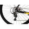 Rower gravel ROMET Boreas 1 U21 28 cali Czarno-żółty 2025 Piasta przód marka Novatec
