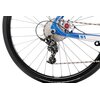 Rower gravel ROMET Boreas 1 U21 28 cali Biało-niebieski Piasta przód marka Novatec