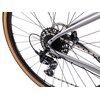 Rower gravel ROMET Boreas 2 U22 28 cali Jasnografitowo-bordowy 2024 Opona typ 700 x 40C