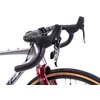 Rower gravel ROMET Boreas 2 U21 28 cali Jasnografitowo-bordowy Obręcze Ryde DP19