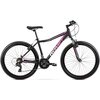 Rower górski MTB ROMET Jolene 6.0 D15 26 cali damski Czarno-różowy