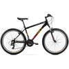 Rower górski MTB ROMET Rambler R6.0 M17 26 cali męski Czarno-pomarańczowo-czerwony