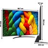 Telewizor LG 43NANO81A6A 43" LED 4K WebOS HDMI 2.1 Smart TV Tak