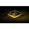 Na zdjęciu widoczny jest procesor z napisem "α7 4K AI Processor Gen8" oraz logo LG. Procesor jest otoczony schematycznymi liniami przypominającymi obwody elektroniczne na ciemnym tle.