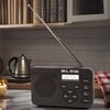 Radio BLOW RK4 Cyfrowe Przenośne Czarny Wyświetlacz Tak