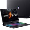 Laptop ACER Nitro 16 AN16-42-R5F7 16" IPS 165Hz R7-8845HS 16GB RAM 1TB SSD GeForce RTX4070 DLSS 3 Windows 11 Home