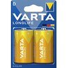 Baterie D LR20 VARTA Longlife (2 szt.)