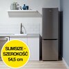 Lodówka AMICA FK299.2FTZXAA No frost 180cm Srebrna Liczba półek na butelki 1