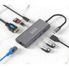 HUB ZENWIRE 9w1 BS-HC801 USB Typu C, Pasywny Typ Pasywny