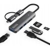 Hub ZENWIRE COMBO BS-HC502 7w1 USB 3.2 Gen. 1, Pasywny