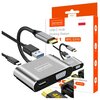 Hub ZENWIRE BYL-2310 4w1 USB Typu C 3.2 Gen. 1, Pasywny Typ Pasywny