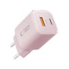 Ładowarka sieciowa TECH-PROTECT NCM33W PD33W/QC3.0 Jasnoróżowy Rodzaj złącza USB-C - 1 szt.