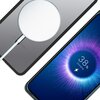 Etui XLINE MagSystem Satin Guardx do Samsung Galaxy S25 Edge Przezroczysty Dominujący kolor Przezroczysty