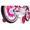 Rower dziecięcy GERMINA BMX 16 cali dla dziewczynki Ciemnoróżowy Wiek 4 lata