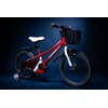 Rower dziecięcy GERMINA BMX 16 cali dla chłopca Czerwony Wiek 6 lat