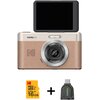 Aparat KODAK PixPro C1 Brązowy 13Mpix, 4x zoom, 1/3" BSI CMOS + Karta pamięci 16GB + Czytnik Kart USB