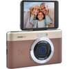 Aparat KODAK PixPro C1 Brązowy 13Mpix, 4x zoom, 1/3" BSI CMOS + Karta pamięci 16GB + Czytnik Kart USB Stabilizator obrazu Nie