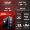 Komputer MAD DOG MASTERPIECE-I02DR32 Ultra 5-225F 32GB RAM 1TB SSD GeForce RTX5070 DLSS 4 Wi-Fi Procesor Intel Core Ultra 5-225F