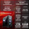 Komputer MAD DOG MASTERPIECE-I02WR32WH Ultra 5-225F 32GB RAM 1TB SSD GeForce RTX5070 DLSS 4 Wi-Fi Windows 11 Home Procesor Intel Core Ultra 5-225F