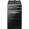 Kuchnia AMICA 514GCES3.33ZpTsA(XvL) Pizza Kolor frontu piekarnika Czarny