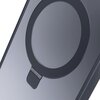 Etui 3MK Smoke Case Mag & Stand do Apple iPhone 16e Czarny Dominujący kolor Czarny
