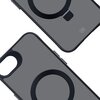 Etui 3MK Smoke Case Mag & Stand do Apple iPhone 16e Czarny Gwarancja 12 miesięcy