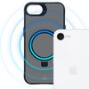 Etui 3MK Smoke Case Mag & Stand do Apple iPhone 16e Czarny Seria telefonu iPhone