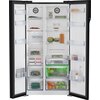 Lodówka BEKO bPRO500 GN163140ZGBN No Frost Side by Side HarvestFresh EverFresh+ 179cm Czarna Liczba półek 4