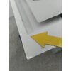 Okap AKPO WK-10 Neva Glass 60 Biały/białe szkło 555m3/h 67dB klasa A Waga z opakowaniem [kg] 9.07
