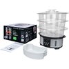 Parowar GÖTZE & JENSEN CS501X Inox 1000W LCD pojemność 12L gotowanie na parze Rodzaj Parowar