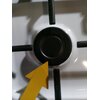 Kuchnia AMICA 58GET3.33HZPTADPA(W) Wyświetlacz elektroniczny Termoobieg Kierunek króćca W dół