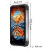 Smartfon OUKITEL WP100 Titan 5G 16/512GB 6.8" 120Hz Czarny Pojemność akumulatora [mAh] 33000