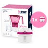Dzbanek filtrujący BWT Vida + 1 wkład MG2+ Różowy Pojemność całkowita [l] 2.6