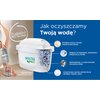 Dzbanek filtrujący BRITA Glass + Wkład Maxtra Pro Pure Performance Szary Pojemność wody filtrowanej [l] 1.5