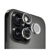 Szkło hartowane na obiektyw HAMMER GLASS Lens Protector do Apple iPhone 15/15 Plus Srebrny Model telefonu iPhone 15 Plus