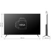 Telewizor KIVI 50U760QB 50" LED 4K Android TV Pobór mocy (tryb włączenia) [W] 65