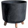 Donica PROSPERPLAST Gracia Tubus Beton Effect DGTL300LE-S433 Antracyt