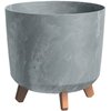 Donica PROSPERPLAST Gracia Tubus Beton Effect DGTL300LE-422U 12L Szary